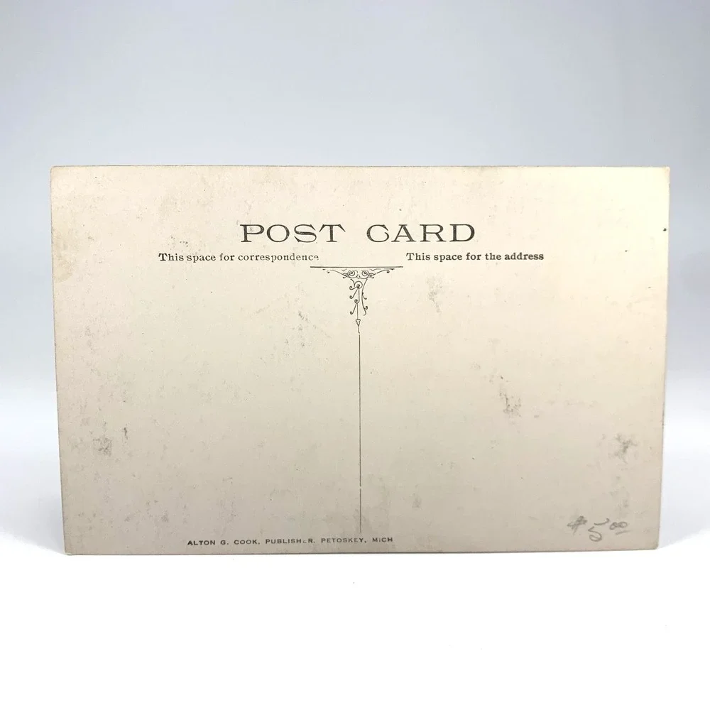 1911 Grand Trunk RR Battle Creek Ann Arbor Ferry Michigan Railroad Postcards Lot
